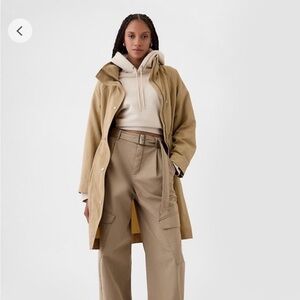 Oversized Nylon Parka